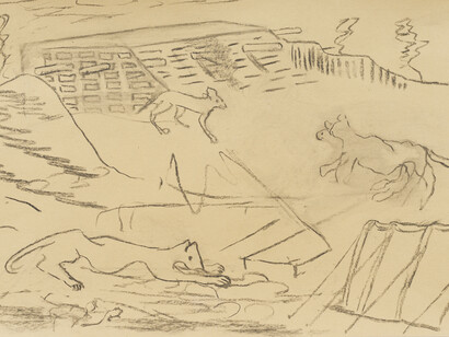 Lin May Saeed, East of Que Village/after Y. Fudong (detail), 2021. Courtesy of Anton Kern Gallery 