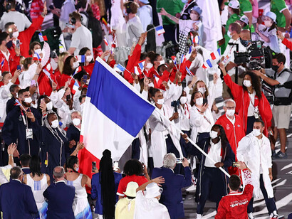 Clarisse Agbegnenou, porte-drapeau français aux Jeux Olympiques de Tokyo en 2020