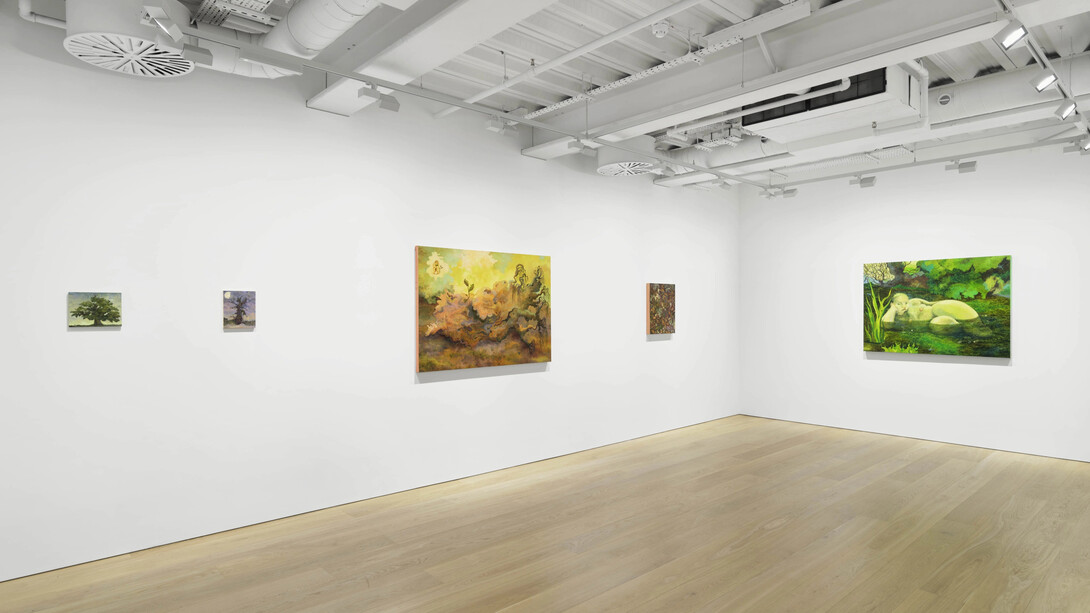 Georg Wilson, The last oozings, exhibition view. Courtesy of Pilar Corrias Gallery