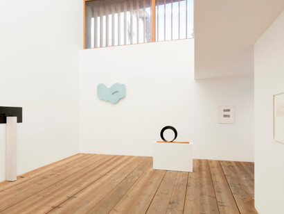 Markus Raetz, Exhibition view. Courtesy of Galleria Monica De Cardenas