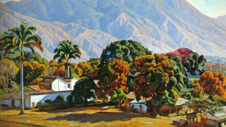 Manuel Cabré, «el pintor del Ávila», dejó multitud de paisajes de las inmediaciones de Caracas