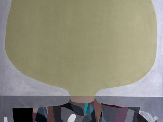 108, Senza Titolo, detail, 2015, acrylic and pencil on canvas, 100 x 120 cm
