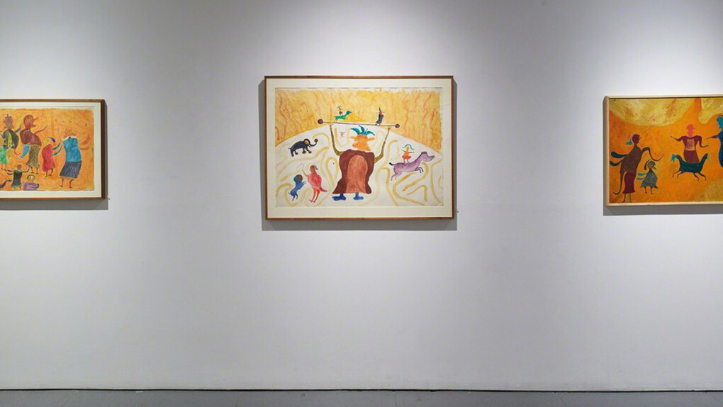 Welcoming the Two Faced Rider. Courtesy of Cavin Morris Gallery