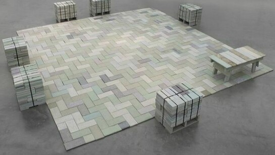 Dan Peterman, Ground Cover, 1995. Collection Museum of Contemporary Art Chicago, gift of the Susan and Lewis Manilow Collection of Chicago Artists. © 1995 Dan Peterman. Photo: Nathan Keay, © MCA Chicago