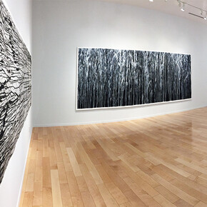 Richard Long. The Spike Island Tapes, exhibition view. Courtesy of Jonathan Novak Contemporary Art