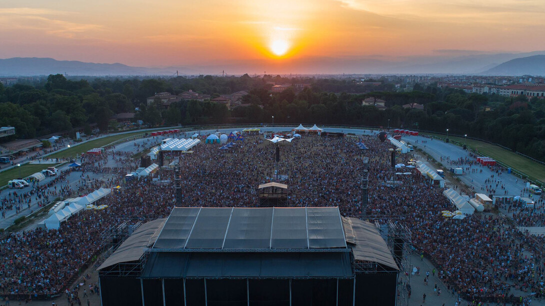 Il concerto di Eddie Vedder all'ippodromo del Visarno, Firenze