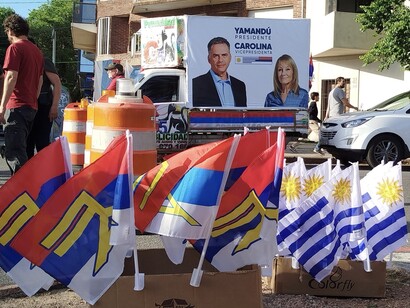 Banderazo del partido político uruguayo Frente Amplio para las elecciones nacionales de 2024