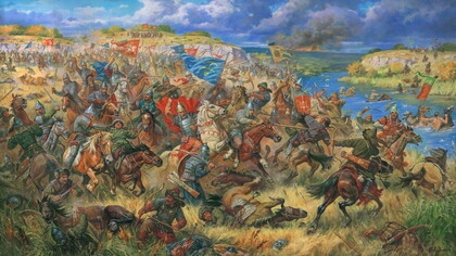 Batalla de las Aguas Azules entre los ejércitos del Gran Ducado de Lituania y la Horda de Oro, 1362