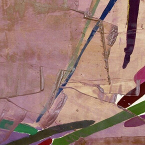 Kikuo Saito, Crimson, 1977. Courtesy of Sponder Gallery