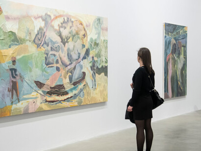 Michael Armitage. Courtesy of Fondazione Sandretto Re Rebaudengo