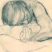 Käthe Kollwitz, Frau mit totem kind (detail), 1903. Mit freundlicher genehmigung der Kunstsammlungen Chemnitz