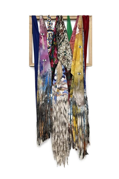 Patrick Dean Hubbell, N time of uncertainty, your spirit prevailed to guide us through, 2025. Courtesy of Gerald Peters Contemporary