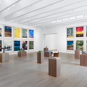 Rinus Van de Velde, exhibition view. Courtesy of Tim Van Laere Gallery