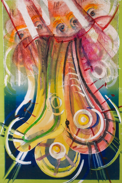 Edward Beckett, Ceasar Franck the chorales transfiguration. Courtesy of Walter Wickiser Gallery