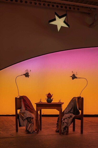 Petrit Halilaj, An opera out of time, ausstellungsansicht. Mit freundlicher genehmigung des Hamburger Bahnhofs