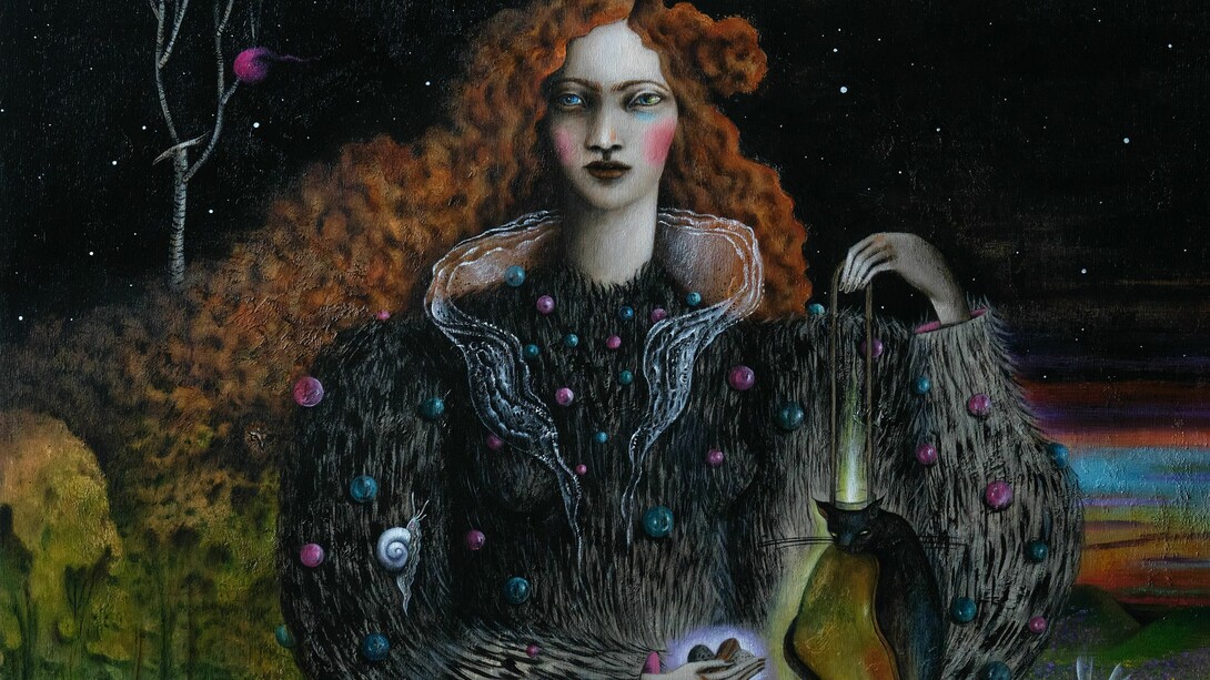 Octavia Monaco, Ritratto di Carlotta C. Ritratto surrealista di giovane donna