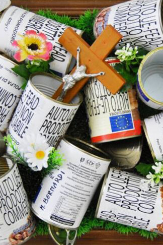 Milano Scultura Preview. Il Melograno Art Gallery, Massimo Bernardi, Miseria e povertà, dettaglio