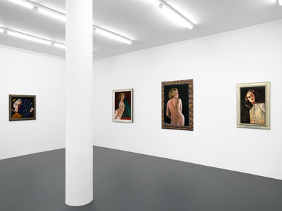 Francis Picabia, Femmes, exhibition view. Courtesy of Michael Werner Gallery