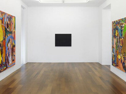 André Butzer, Exhibition view. Courtesy of Galerie Xippas