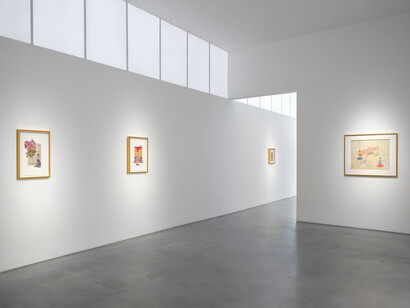 Suchitra Mattai, Fables, guineps and the sweetness of unknowing, exhibition view. Courtesy of Roberts Projects 