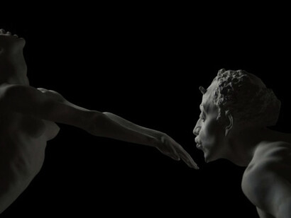 W.-A. Kossuth, La dea e il_fauno, dettaglio