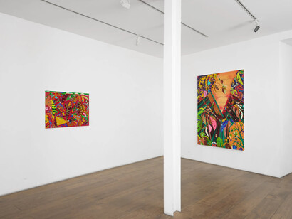Nuno Gil, Underwater stories, exhibition view. Courtesy of gallery rosenfeld