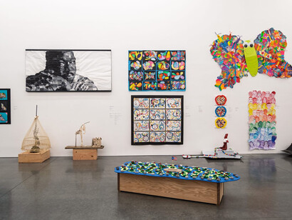 Various artists, 2026 student exhibition, exhibition view. Courtesy of Parrish Art Museum