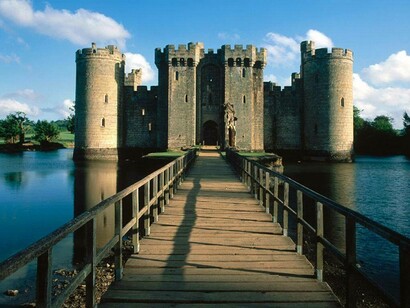 Bodiam Castle, East Sussex. England