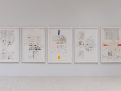 Robert Rauschenberg, Real time, exhibition view. Courtesy of NSU Museum of Art