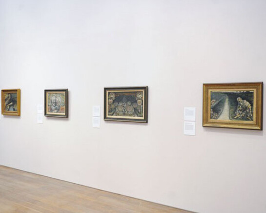 Installation view: John Dunkley: Neither Day nor Night, Pérez Art Museum Miami, 2017.
Photo by WorldRedEye.com