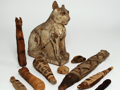 Group of Animal Mummies, Manchester Museum, The University of Manchester © Alan Seabright