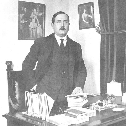 José Martínez Ruiz, Azorín, escritor español perteneciente a la generación del 98