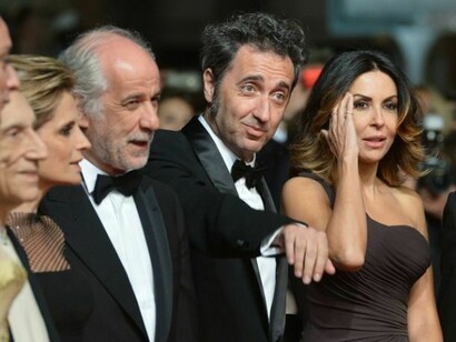 L'Oscar a "La Grande Bellezza": Isabella Ferrari, Tony Servillo, Paolo Sorrentino e Sabrina Ferilli