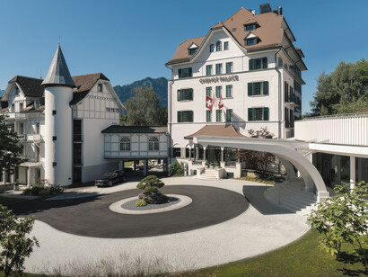 Chenot Palace, Weggis, exterior