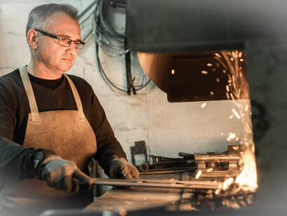 Hôtel de la Marine. Asselin utilise des techniques à la fois ancestrales et novatrices