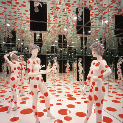 Yayoi Kusama. Courtesy of Mattress Factory