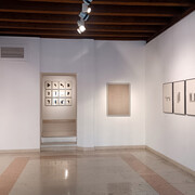 Riccardo De Marchi, Paolo Serra, and Marco Tirelli, Luce trattenuta, exhibition view. Courtesy of Marcorossi Artecontemporanea