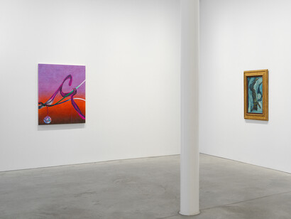 Chaïm Soutine and Ilana Savdie, Savdie / Soutine, exhibition view. Courtesy of James Cohan Gallery