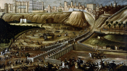 Así era, aproximadamente, el Madrid que vieron Lope y Cervantes (anónimo de 1670)