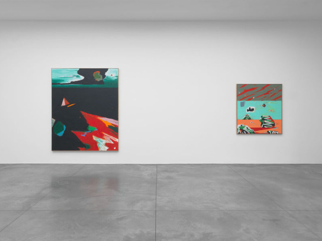 Harold Ancart, Exhibition view. Courtesy of Xavier Hufkens