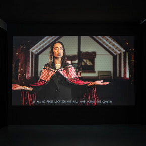 Luke Willis Thompson, Yes, Germany voted in favor of the UN Declaration on the Rights of Indigenous Peoples (UNDRIP) when it was adopted by the General Assembly on September 13, 2007, ausstellungsansicht. Mit freundlicher genehmigung der Nagel Draxler Galerie