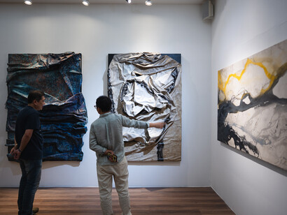 Phattharakorn Singthong, The end of nature, exhibition view. Courtesy of Number 1 Gallery 
