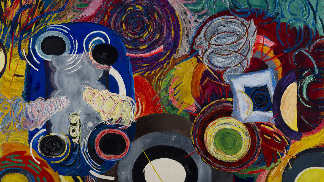 Katherine Porter, Joie de vivre (detail), n.d. Courtesy of LewAllen Galleries