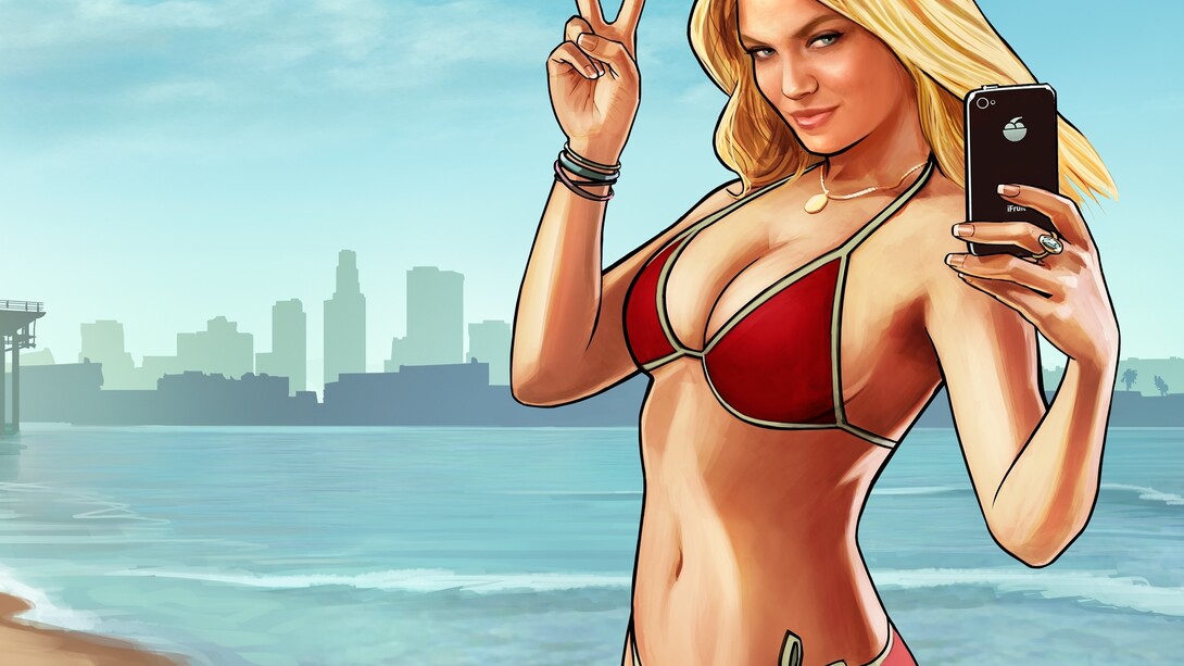 Bikini girl, del videojuego Grand Theft Auto
