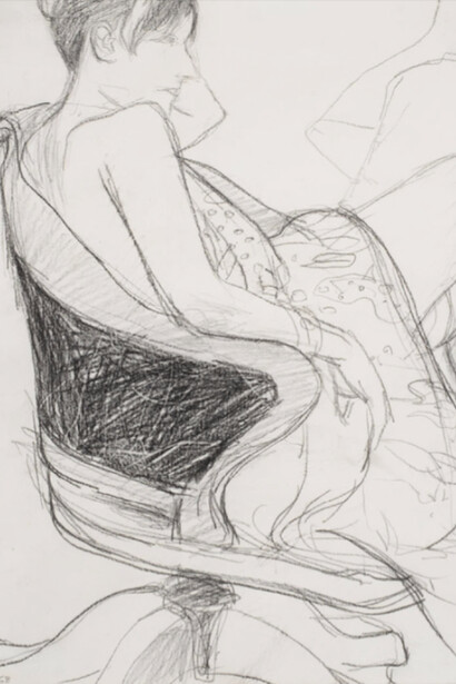 Richard Diebenkorn, Untitled, 1968. Courtesy of Brian Gross Fine Art
