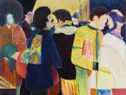 Ryan Mosley
Young Cobra Club, 2016
Oil on canvas
183 x 150 cm
72 1/8 x 59 1/8 ins © The Artist; Courtesy Alison Jacques Gallery, London; Photography Michael Brzezinski
