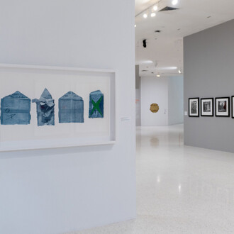 Robert Rauschenberg, Real time, exhibition view. Courtesy of NSU Museum of Art