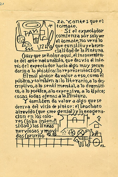 Pintura. Courtesy of Museo Torres García