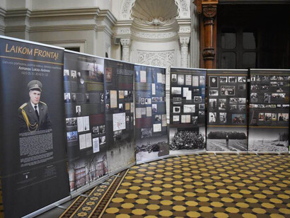 Hold the front! exhibition view. Courtesy of Museum of occupations and freedom fights