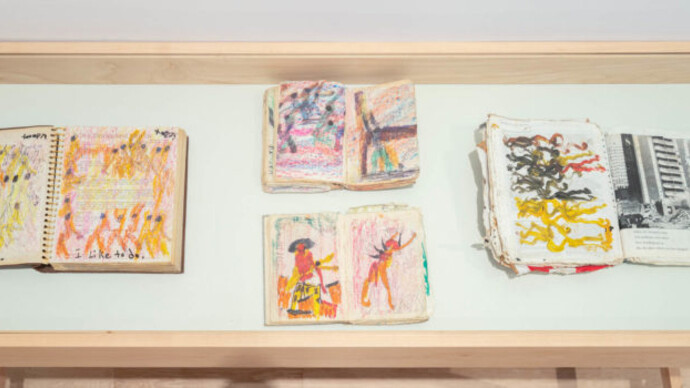 Purvis Young: Drawings. Courtesy of ICA